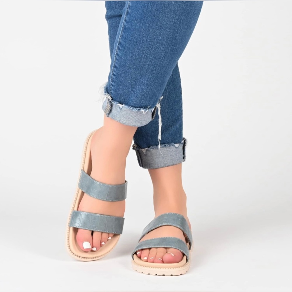 NIB Journee Collection Stellina Sandal Size 7.5 - Picture 1 of 7